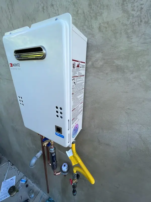 Tankless water heater installation for Garrison homes